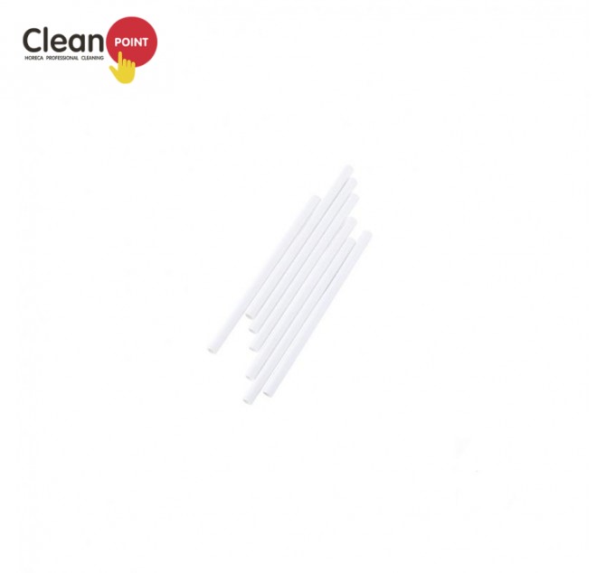 Соломка паперова Clean Point біла 204мм D-06
