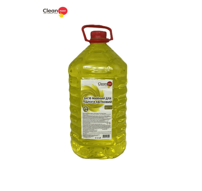Миючий засіб для підлоги Квітковий Clean Point
