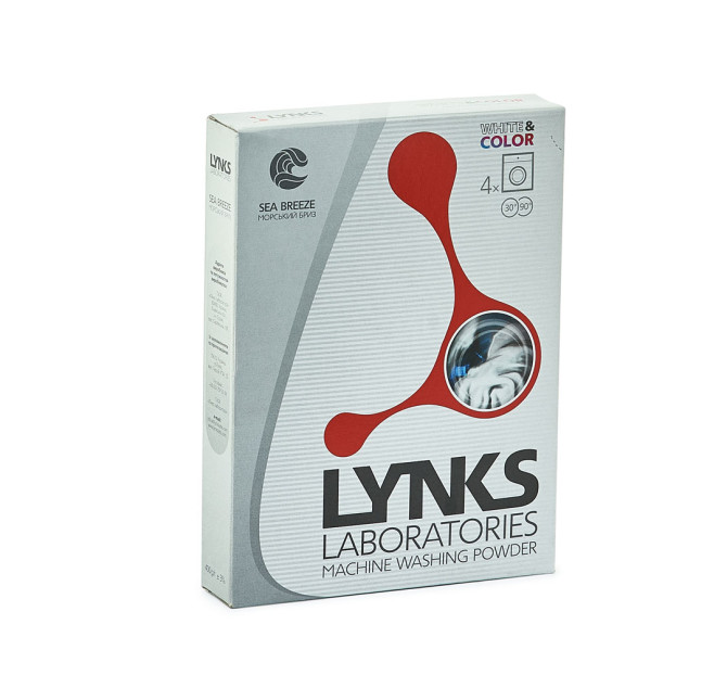 Пральний порошок універсальний LYNKS  400 гр 